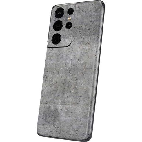 Natural Grey Concrete Galaxy S21 Ultra 5G Skin