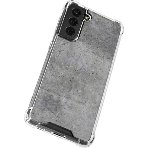 Natural Grey Concrete Galaxy S22 Clear Case