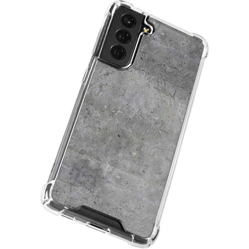Natural Grey Concrete Galaxy S22 Plus Clear Case
