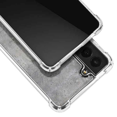 Natural Grey Concrete Galaxy S22 Plus Clear Case