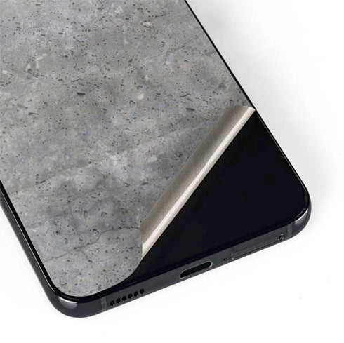 Natural Grey Concrete Galaxy S22 Plus Skin