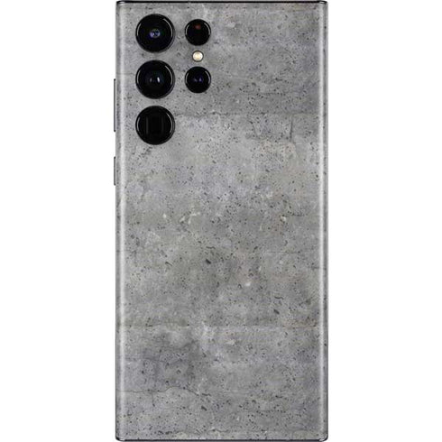Natural Grey Concrete Galaxy S22 Ultra Skin