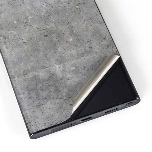 Natural Grey Concrete Galaxy S22 Ultra Skin