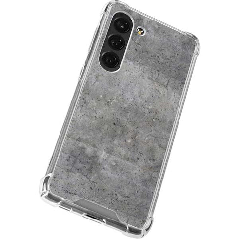 Natural Grey Concrete Galaxy S23 Clear Case