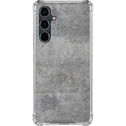 Natural Grey Concrete Galaxy S23 FE Clear Case