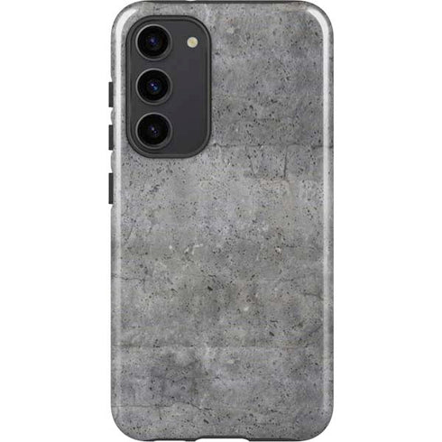Natural Grey Concrete Galaxy S23 Plus Pro Case