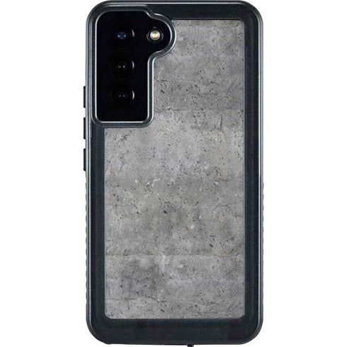 Natural Grey Concrete Galaxy S23 Plus Waterproof Case