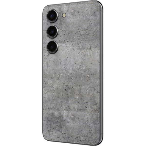 Natural Grey Concrete Galaxy S23 Skin