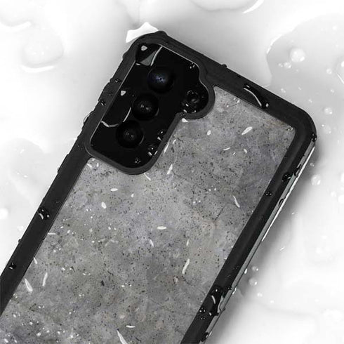 Natural Grey Concrete Galaxy S23 Waterproof Case