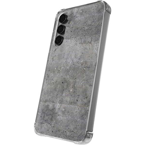 Natural Grey Concrete Galaxy S24 Plus Clear Case