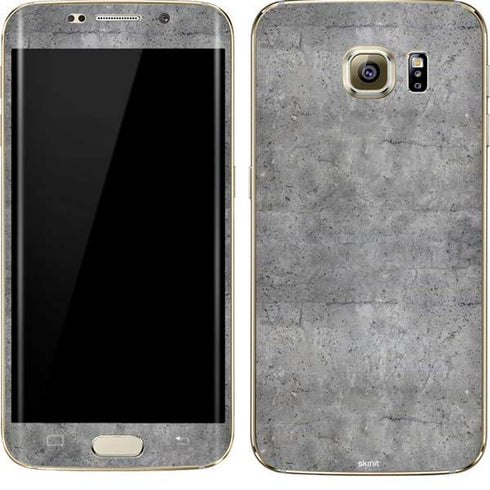 Natural Grey Concrete Galaxy S7 Edge Skin