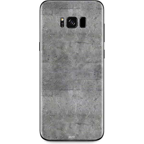 Natural Grey Concrete Galaxy S8 Skin