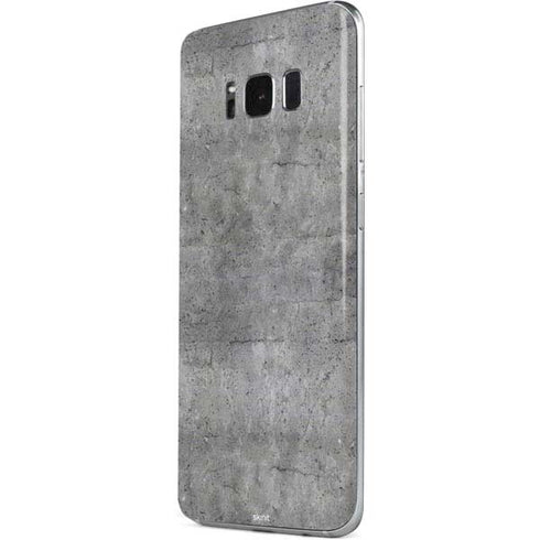 Natural Grey Concrete Galaxy S8 Skin