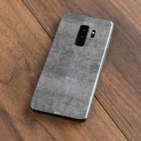 Natural Grey Concrete Galaxy S9 Plus Skin