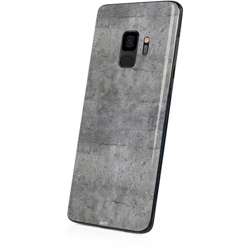 Natural Grey Concrete Galaxy S9 Skin