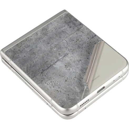 Natural Grey Concrete Galaxy Z Flip3 5G Skin