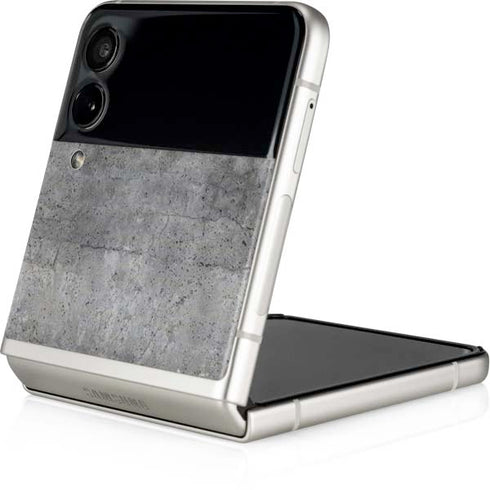 Natural Grey Concrete Galaxy Z Flip3 5G Skin