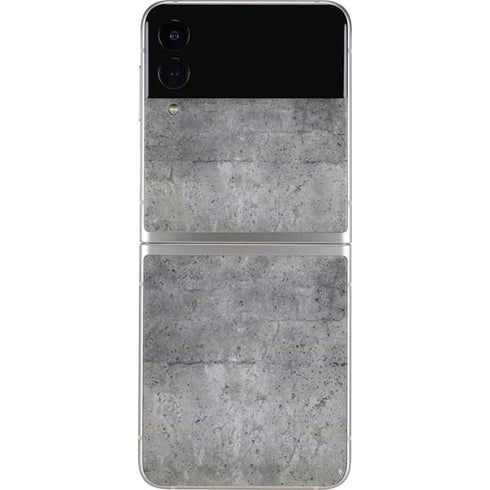 Natural Grey Concrete Galaxy Z Flip4 5G Skin