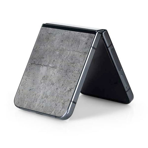 Natural Grey Concrete Galaxy Z Flip5 5G Skin
