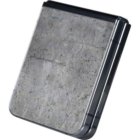 Natural Grey Concrete Galaxy Z Flip5 5G Skin