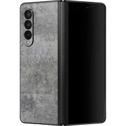 Natural Grey Concrete Galaxy Z Fold3 5G Skin