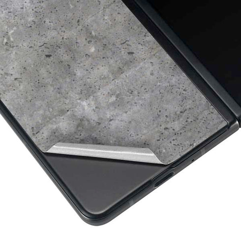 Natural Grey Concrete Galaxy Z Fold3 5G Skin