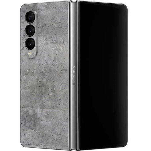 Natural Grey Concrete Galaxy Z Fold4 5G Skin