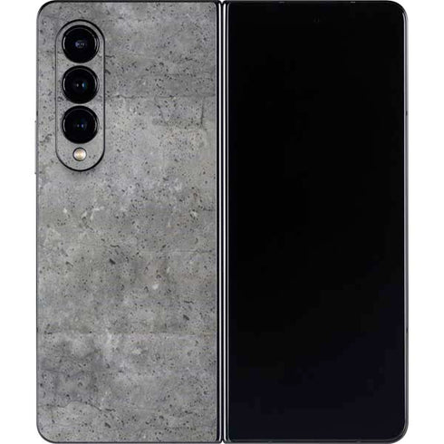 Natural Grey Concrete Galaxy Z Fold4 5G Skin