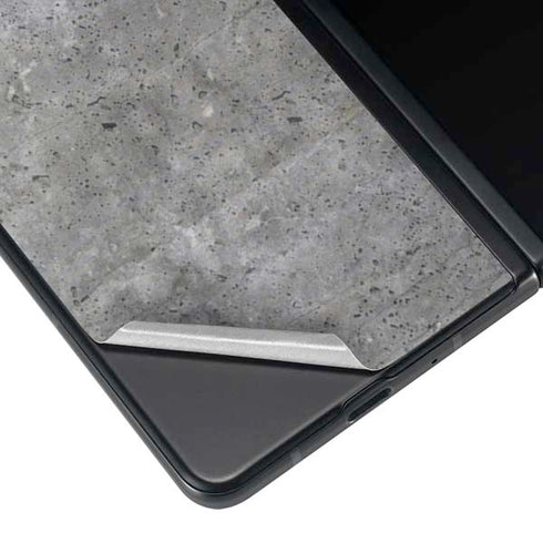 Natural Grey Concrete Galaxy Z Fold4 5G Skin