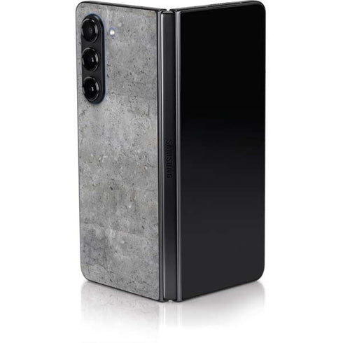 Natural Grey Concrete Galaxy Z Fold5 5G Skin