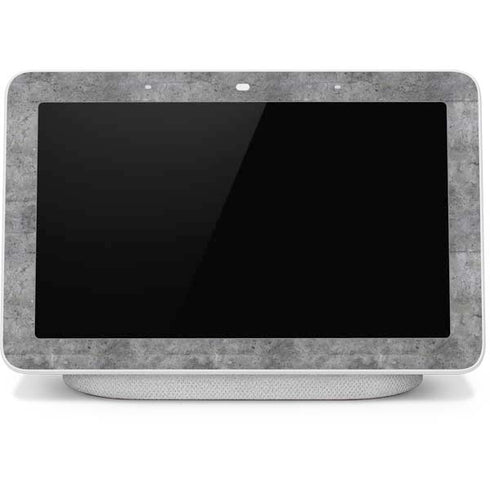 Natural Grey Concrete Google Home Hub Skin
