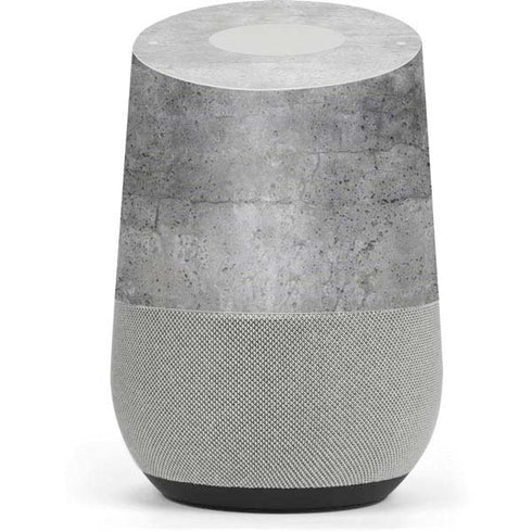 Natural Grey Concrete Google Home Skin