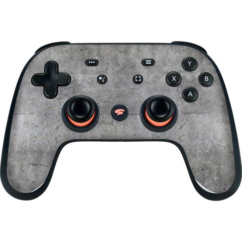 Natural Grey Concrete Google Stadia Controller Skin