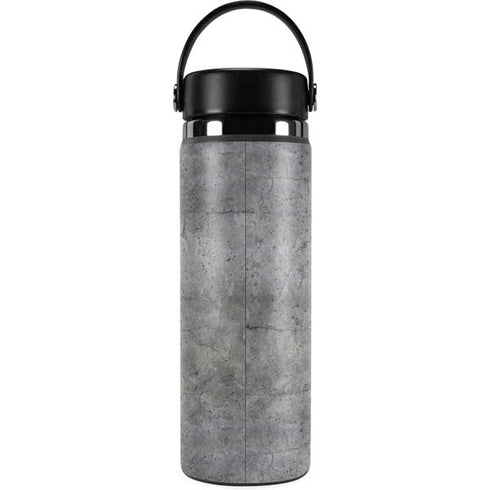 Natural Grey Concrete Hydro Flask 20oz Wide Mouth Skin