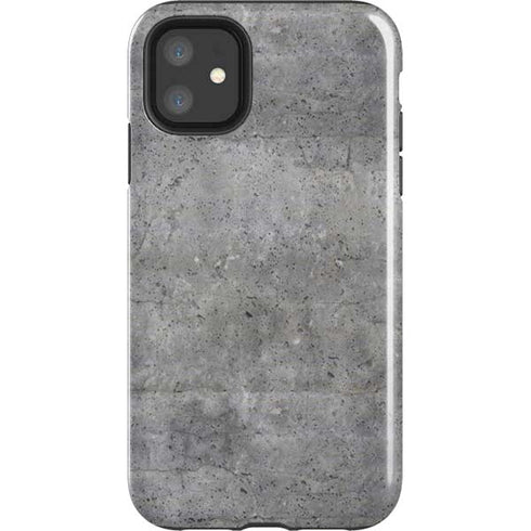 Natural Grey Concrete iPhone 11 Impact Case