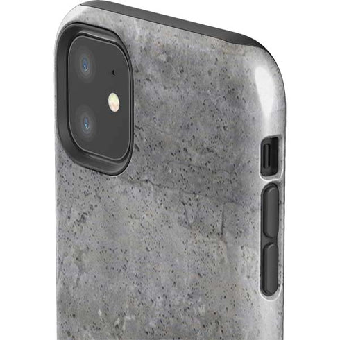 Natural Grey Concrete iPhone 11 Impact Case