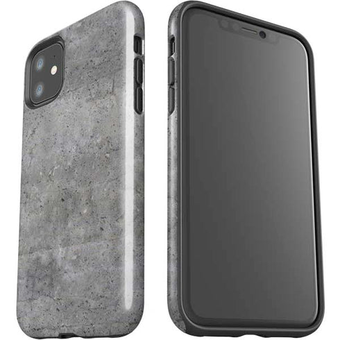 Natural Grey Concrete iPhone 11 Impact Case