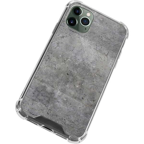 Natural Grey Concrete iPhone 11 Pro Max Clear Case