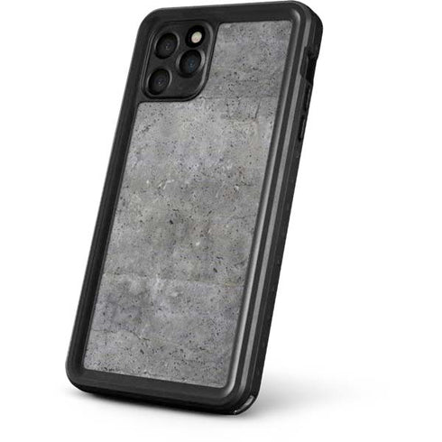 Natural Grey Concrete iPhone 11 Pro Max Waterproof Case
