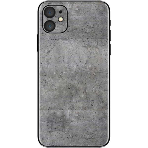 Natural Grey Concrete iPhone 11 Skin