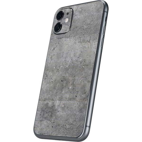 Natural Grey Concrete iPhone 11 Skin