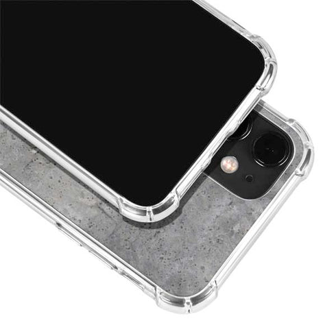 Natural Grey Concrete iPhone 12 Clear Case