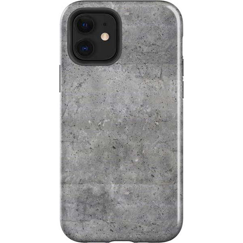 Natural Grey Concrete iPhone 12 Impact Case