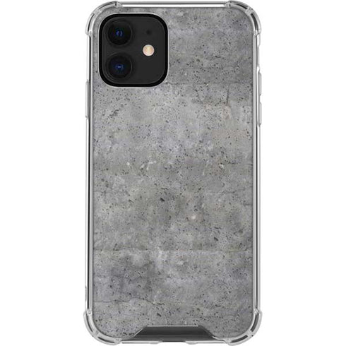 Natural Grey Concrete iPhone 12 Mini Clear Case