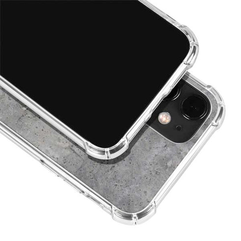 Natural Grey Concrete iPhone 12 Mini Clear Case