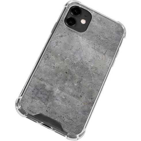 Natural Grey Concrete iPhone 12 Mini Clear Case