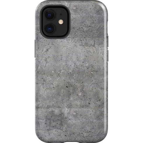 Natural Grey Concrete iPhone 12 Mini Impact Case