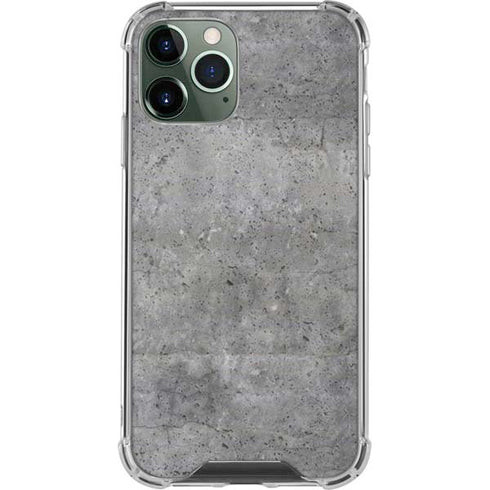 Natural Grey Concrete iPhone 12 Pro Max Clear Case