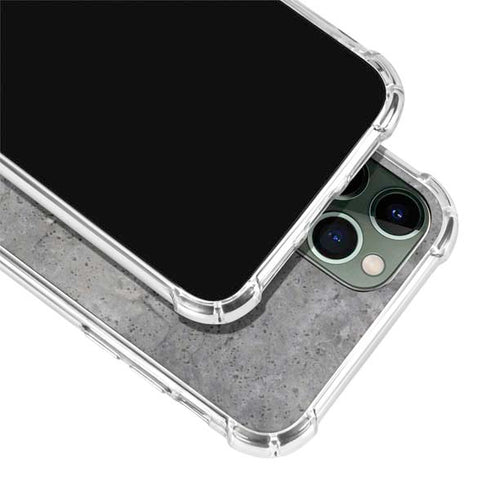 Natural Grey Concrete iPhone 12 Pro Max Clear Case