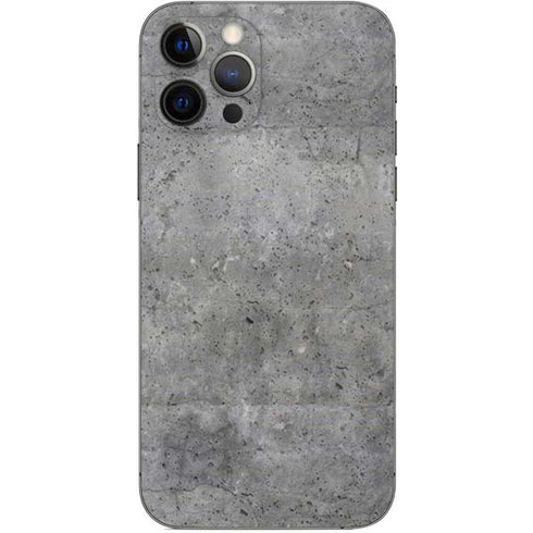 Natural Grey Concrete iPhone 12 Pro Skin
